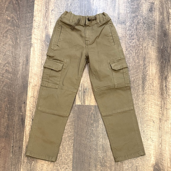 Sonoma Goods For Life Other - Sonoma  Cargo Pants Kids 7 Khaki Utility Adjustable Waist Tactical Extra Pockets